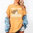 Kitty Pet Lover Introvert Person Cats Show Family Member Women's Comfort Colors T-Shirt Mustard