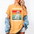 Labrador Retriever Introvert White Lab Women's Comfort Colors T-Shirt Mustard