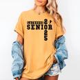 Lacrosse Senior Night Lacrosse Senior 2025 Graduation 29 Women's Comfort Colors T-Shirt Mustard