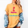 Last Day Of School Spanish Teacher Graduation T-Shirt For Men Women Kids Women's Comfort Colors T-Shirt Mustard