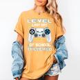 Last Days Of School Graduation Kindergarten Gamer Boys Kids Women's Comfort Colors T-Shirt Mustard