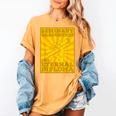 LDS Mormon Seminary Graduation Eternal Diploma Shirt Women's Comfort Colors T-Shirt Mustard