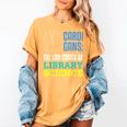 Librarian Library Science Major Masters Degree Graduation Women's Comfort Colors T-Shirt Mustard
