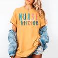 Licensed Nurse Injector Graduation Nurse Injector Women's Comfort Colors T-Shirt Mustard