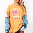 Little Miss Pre-K Grad 2025 Coquette Preschool Graduation Women's Comfort Colors T-Shirt Mustard