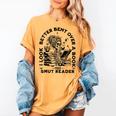 I Look Better Bent Over A Book Smut Reader Women's Comfort Colors T-Shirt Mustard