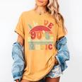 I Love 90's Music Retro Style Nostalgia Cassette 1990s Party Women's Comfort Colors T-Shirt Mustard