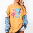 I Love 90's Retro Style Nostalgia Vibe 1990's Party Women's Comfort Colors T-Shirt Mustard