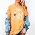 I Love Being Alpha Moonlit Wolf Meme Alpha Introvert Women's Comfort Colors T-Shirt Mustard