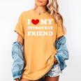 I Love My Introvert Friend I Heart My Introvert Friend Women's Comfort Colors T-Shirt Mustard I Love My Introvert Friend I Heart My Introvert Friend Women's Comfort Colors T-Shirt Mustard