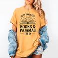 Magical Pajama And Book Lover Outfit For Readers Who Love Women's Comfort Colors T-Shirt Mustard