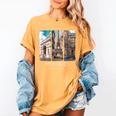 Making Memories In Paris Photo Nostalgia Travel Humor Women's Comfort Colors T-Shirt Mustard