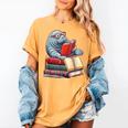 Manatee Reading Books Matching Bookworm Readers Librarian Women's Comfort Colors T-Shirt Mustard