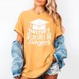 Master's Degree Survivor College Graduation Women's Comfort Colors T-Shirt Mustard