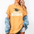 Masters Degree Survivor Graduation For MBA Graduate Women's Comfort Colors T-Shirt Mustard