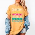 Masters In Education Degree Graduation Women MeD Women's Comfort Colors T-Shirt Mustard