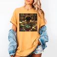 Melanin Afro Women Educated Reading Book History Girls Women's Comfort Colors T-Shirt Mustard Melanin Afro Women Educated Reading Book History Girls Women's Comfort Colors T-Shirt Mustard