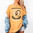 In Memory Of Great Grandpa Melanoma Cancer Awareness Women's Comfort Colors T-Shirt Mustard In Memory Of Great Grandpa Melanoma Cancer Awareness Women's Comfort Colors T-Shirt Mustard