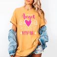 Memory Of My Pepaw I Was Her Angel Now She Is Mine Heaven Women's Comfort Colors T-Shirt Mustard Memory Of My Pepaw I Was Her Angel Now She Is Mine Heaven Women's Comfort Colors T-Shirt Mustard