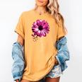 In Memory Of My Sister Awareness Shirt Sister Loss Memorial Women's Comfort Colors T-Shirt Mustard