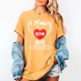 In Memory Of Son Dean Customized Personalized Memorial Women's Comfort Colors T-Shirt Mustard In Memory Of Son Dean Customized Personalized Memorial Women's Comfort Colors T-Shirt Mustard