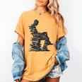 Men Pixel Art Geometric Book Human Drawing Graphic Men Women's Comfort Colors T-Shirt Mustard