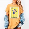 Mexican For Graduation La Graduada 2023 Women's Comfort Colors T-Shirt Mustard
