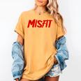 Misfit Outfit And Costume Introvert Apparel Women's Comfort Colors T-Shirt Mustard Misfit Outfit And Costume Introvert Apparel Women's Comfort Colors T-Shirt Mustard