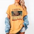 I Miss My Pre-Internet Brain Digital Nostalgia Retro Women's Comfort Colors T-Shirt Mustard