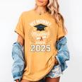 My Mommy Mastered It Class Of 2025 Masters Graduation Outfit Women's Comfort Colors T-Shirt Mustard