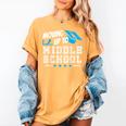 Moving Up To Middle School Graduation T-Shirt Women's Comfort Colors T-Shirt Mustard