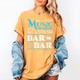 Music Major Student Pun Graduation Women's Comfort Colors T-Shirt Mustard