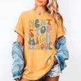 Next Stop High School Middle School Graduation Last Day Women's Comfort Colors T-Shirt Mustard