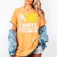No Limits Cool Class Of 2019 Graduation Women's Comfort Colors T-Shirt Mustard