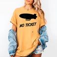 No Ticket Jones 80's Nostalgia Women's Comfort Colors T-Shirt Mustard