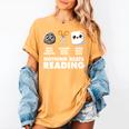 Nothing Beats Reading Bookworm Librarian Book Nerd Women's Comfort Colors T-Shirt Mustard