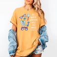 Optometry T Ophthalmology Eye Doctor Tee Optician Graduation Women's Comfort Colors T-Shirt Mustard