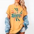 BE PATIENT I'M FROM THE 1900s RETRO SUNSET 90s 80s 70s Women's Comfort Colors T-Shirt Mustard