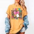 Peace Out 2nd Grade Graduation Last Day School Second Grade Women's Comfort Colors T-Shirt Mustard