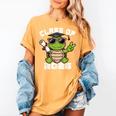 Peace Sign Hand Turtle Class Of 2026 Graduation Women's Comfort Colors T-Shirt Mustard