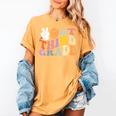Peace Out Third 3rd Grade Graduation Graduate Class Of 2025 Women's Comfort Colors T-Shirt Mustard