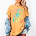 PhD Graduation Dead Inside But i Got My PhD Tie Dye Funny Women's Comfort Colors T-Shirt Mustard