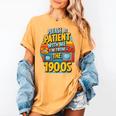 Please Be-Patient I'm From The 1900S Retro Sarcastic Saying Women's Comfort Colors T-Shirt Mustard