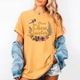 Please Chew Quieter Sarcastic Introvert Humor Women's Comfort Colors T-Shirt Mustard