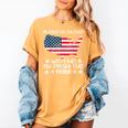 Please Be Patient With Me I'm From The 1900s American Flag Women's Comfort Colors T-Shirt Mustard