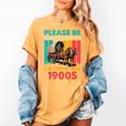 Please Be Patient I'm From The 1900s Dad Fathers Day Women's Comfort Colors T-Shirt Mustard