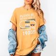 Please Be Patient I'm From The 1900s Father's Day Premium Women's Comfort Colors T-Shirt Mustard Please Be Patient I'm From The 1900s Father's Day Premium Women's Comfort Colors T-Shirt Mustard
