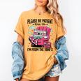 Please Be Patient I'm From The 1900s Retro Cassette Women's Comfort Colors T-Shirt Mustard Please Be Patient I'm From The 1900s Retro Cassette Women's Comfort Colors T-Shirt Mustard
