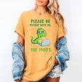 Please Be Patient With Me I'm From The 1900s Soft Tee Premium Women's Comfort Colors T-Shirt Mustard