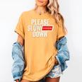 Please Slow Down Saying Quote Retro I'm From The 1900s Women's Comfort Colors T-Shirt Mustard Please Slow Down Saying Quote Retro I'm From The 1900s Women's Comfort Colors T-Shirt Mustard